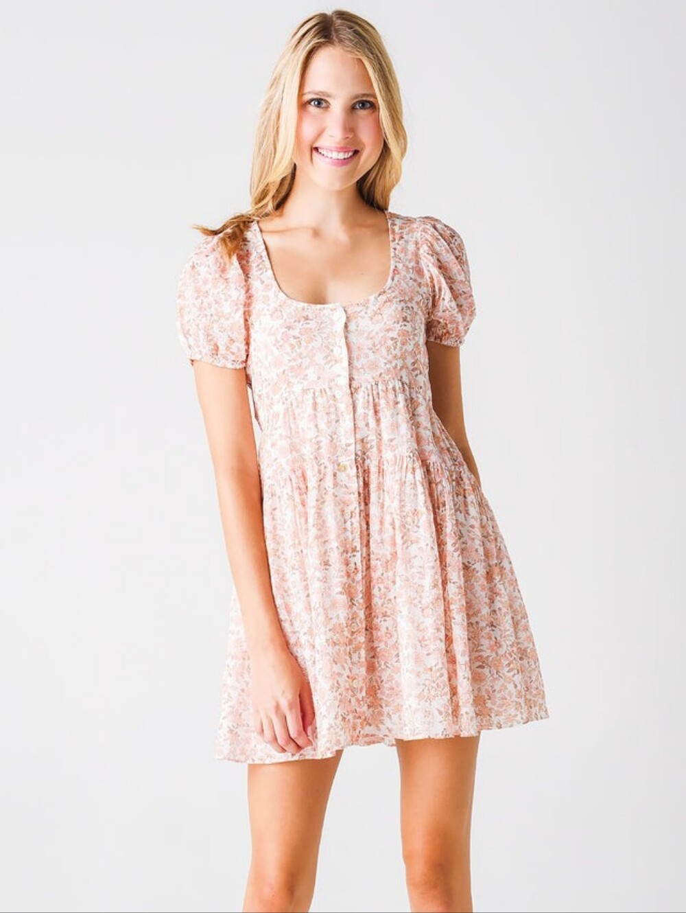 Loveshackfancy Runa Dress Color: Vanilla Foam Size XL